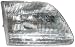 1997-2002 Ford Pickup Right Side Front Only -- Headlamp Headlight Hand,w/o Bracket Replaces Oem 3l3z13008ca Hollander 114-492r Partslink Fo2503139