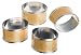 Kitchen & Housewares : Lenox Laurel Leaf Set of 4 Napkin Rings Gold