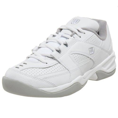 Wilson Women's Advantage Court IV Tennis Shoe,White/Silver,7.5 M US