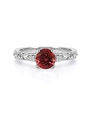 1 Carat Art Deco Ruby Ring