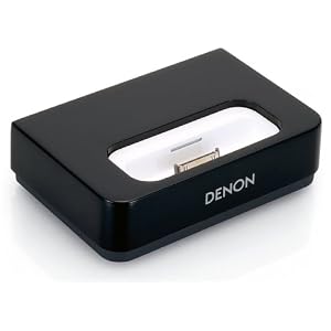 Denon ASD-1RBK iPod Docking Station (Black Finish)