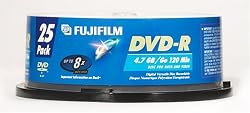 Fuji DVD-R 4.7 GB (25 pack)
