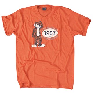 Buy 1957 Auburn University National Champions Orange T-Shirt