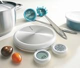 Salter 1022Whdr 3Kg/7Lb Electronic Platform Kitchen Scale Aquatronic With Touch Screen Function Buttons
