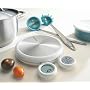 Salter 1022Whdr 3Kg/7Lb Electronic Platform Kitchen Scale Aquatronic With Touch Screen Function Buttons