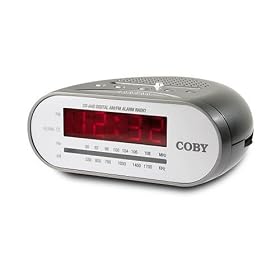 Coby Digital AM FM Alarm Clock Radio by Coby