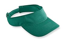 Augusta Sportswear ADULT ATHLETIC MESH VISOR OS Dark Green
