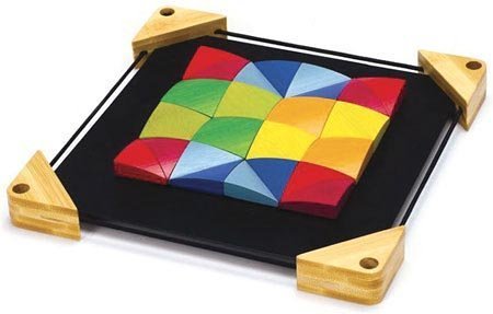 Bamboo Collection Magnetic Color Tiles, Colora