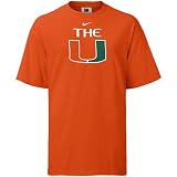 Nike Miami Hurricanes Orange Classic Logo T-shirt