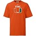 Nike Miami Hurricanes Orange Classic Logo T-shirt