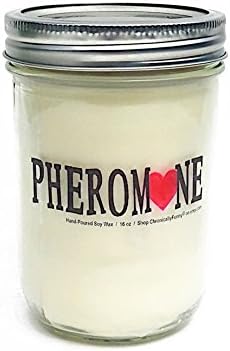 Pheromone 16 oz Mason Jar Soy Wax Candle