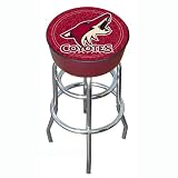 NHL Phoenix Coyotes Padded Bar Stool