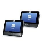 NewOne DS709 Auto DVD Player mit Doppelbeldschirm DivX MP3 USB SD MMC MS AV IN