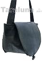 Small Recycled Tire Shoulder Bag