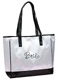 Bride Black and White Tote bag