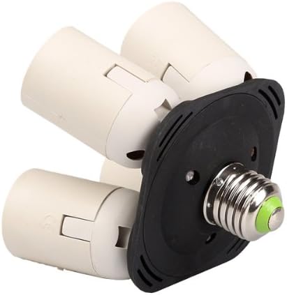 1 To 4 E27 Lamp Bulb Socket Converter Splitter Adapter Holder For Photo Softbox