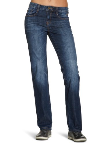 TOM TAILOR Damen Jeans 60178370970/modern straight fit, Gr. 32/32, Blau (1098) Preisvergleich