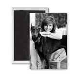 Victoria Principal - 3x2 inch Fridge Magnet - large magnetic button - Magnet