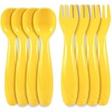 Natural Feeding Utensils (8 Pack) by Dandelion