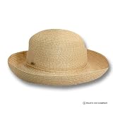Scala Women's UPF 50+ Paper Braid Sun Protection Hat