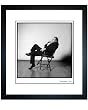 Glenn Gould Candid Portrait Leaning Back in Chair, 1980 - Fine Art Print