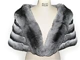 Natural Luxurious Chinchilla Cape