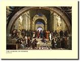Raphael (The School of Athens) Art Poster Print - 24 X 32