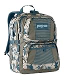 JanSport Merit Backpack (Amazon Teal/Hibiscus)