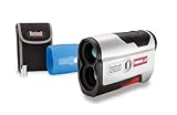 Bushnell Tour V3 Standard Edition Golf Laser Rangefinder, White Patriot Pack