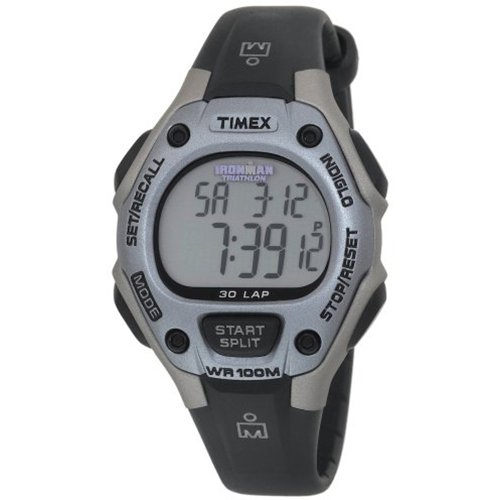 Timex Ironman 30 Lap Mid Size with Flix - Black/Ice Mid Size