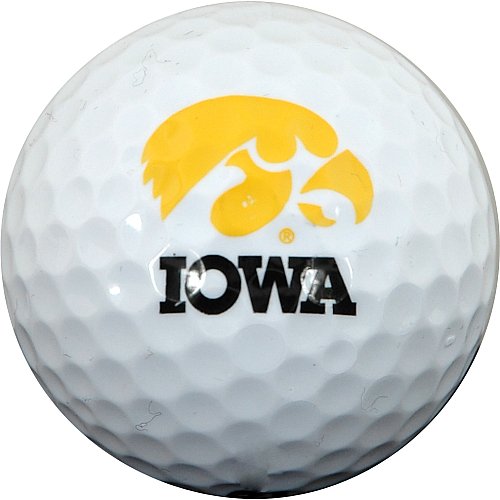 Team Effort Iowa Hawkeyes Golf Ball 3 Pack