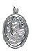 Padre Pio Oxidized Medal - MADE IN ITALY