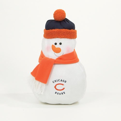 Sc Sports Chicago Bears Snowman Pillow