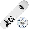 Enjoi Whitey Panda Complete Skateboard - 7.6 in. x 31.25 in. - White