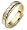 14 Karat Yellow Gold & Titanium 4.5mm Diamond Wedding Band - 4
