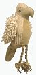 PetLou Naturally Twisted 10" Bird - Dog Toy