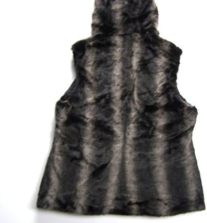 Kristen Blake Women's Faux Fur Reversible Vest (Medium)