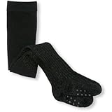 THE CHILDREN'S PLACE(ザ・チルドレンズプレイス) シャイニー ソリッド リブ-ニット タイツ ブラック 小物くつ下・タイツ 3～4歳【並行輸入】