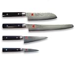 Review Sumikama / Japan  / Kasumi Knives - Damast Basic Knife Set 1 - 4 psc