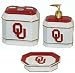 NCAA Oklahoma Sooners 3-Piece Bathroom Gift Set