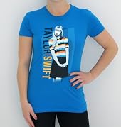 Teal Orange Stripe Tour Tee