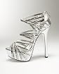 Desiree Leather Caged Sandal main image