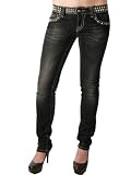 413TyyzVxDL. SL160  MISS ME JEANS DASH AND SHINE SKINNY IN BLK09