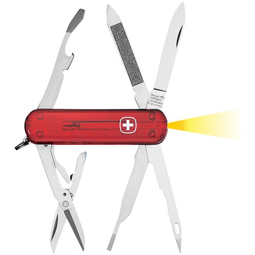 Wenger 16190 Microlight Pocket Tool Chest Swiss Army Knife 2.5-Inch