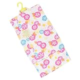 【着物問屋】 女の子ゆかたNo.132【朝顔とホタル・白地にピンク】1~2才用(90cm)