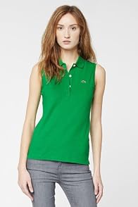 Sleeveless Stretch Pique Polo