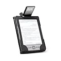Aquarius Book, Custodia in pelle con luce LED per Amazon Kindle 4, touch [Importato da Regno Unito]