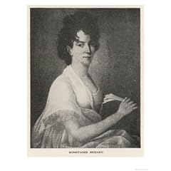 Konstanze Mozart Wife of Wolfgang Amadeus They Married 4 August 1782