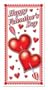 Happy Valentine's Day Door Cover 30in. x 5ft Pkg/1