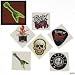 Glow-in-the-Dark Rock Star Temporary Tattoos